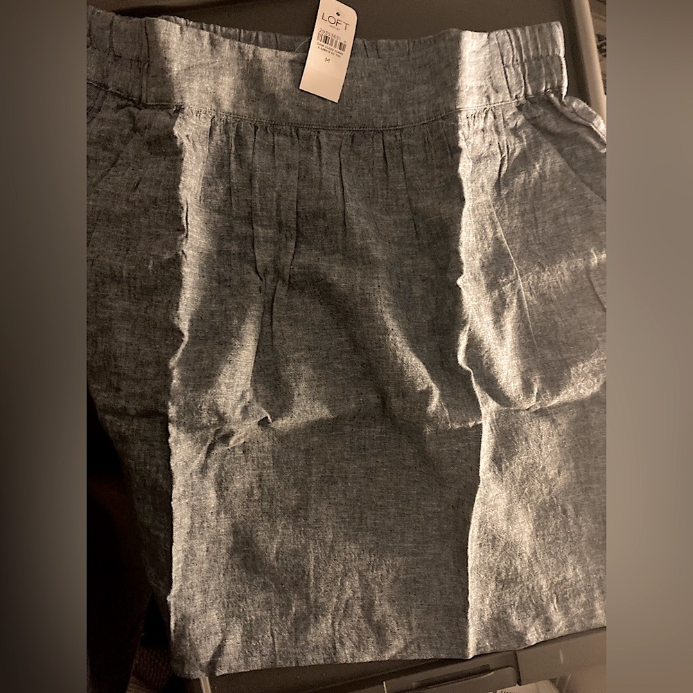 Loft Outlet Chambray Skirt